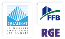 Entreprise certifiée Qualibat RGE et FFB